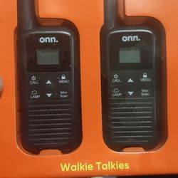New Onn Walkie Takies Never Opened 20$ Great For Christmqs