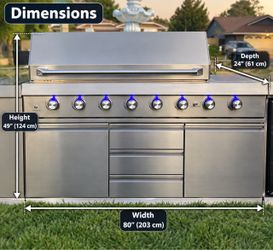 new open box bbq grill