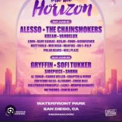 Sunday GA Horizon festival ticket (1)