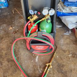 oxy-fuel torch set