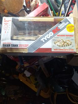 Tyco rc tiger tank