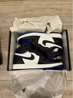 Jordan 1 High Retro Royal Toe Size 7Y GS