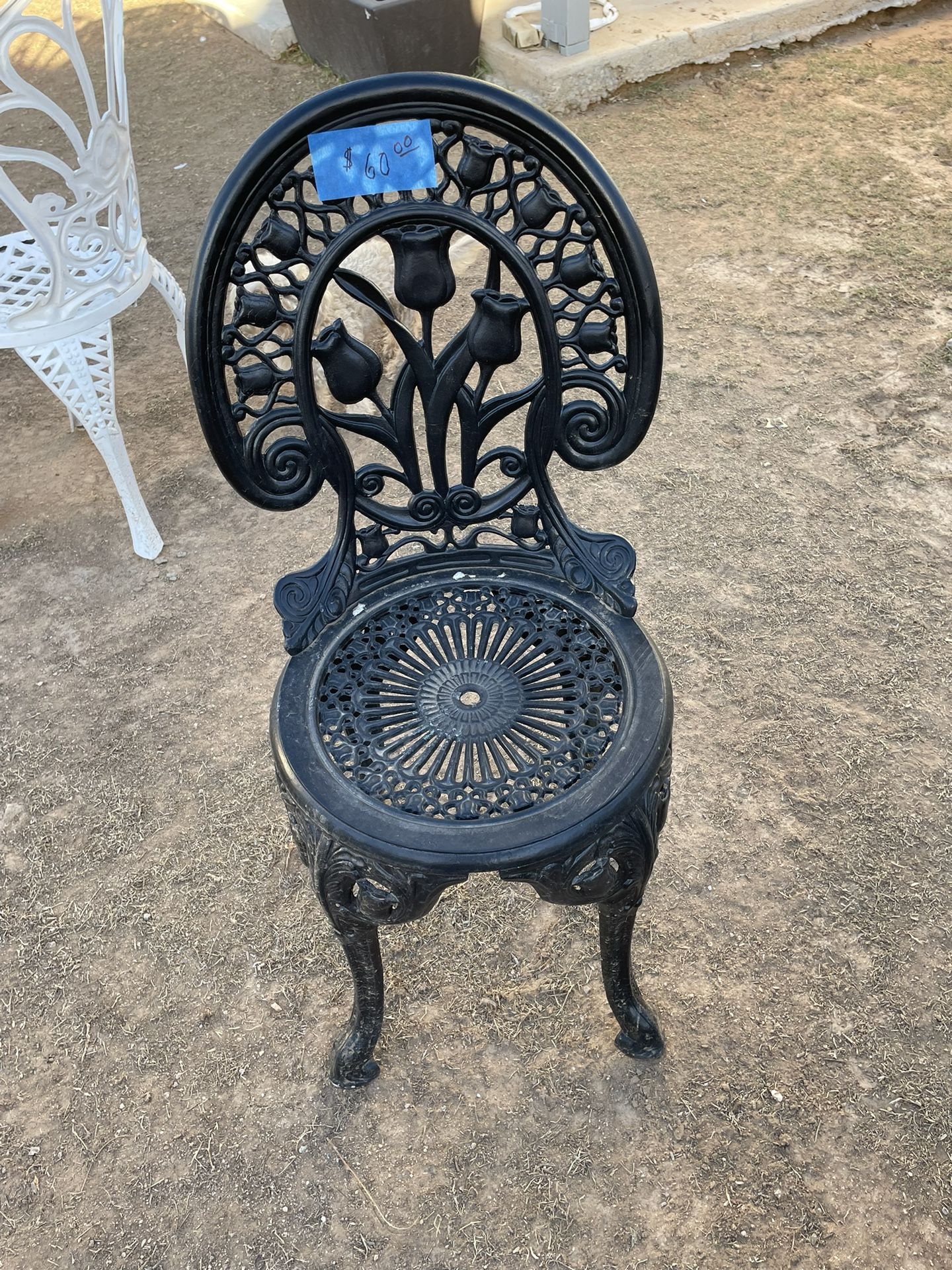 $250.Metal Patio Furniture, Tables , Chairs, Branch, Furniture, Va