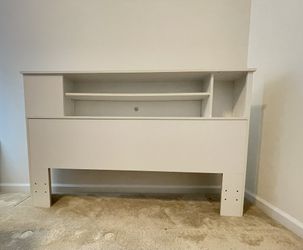 White Queen Headboard