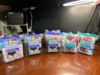 $5 each Hanes Breathable Cotton Women's Underwear