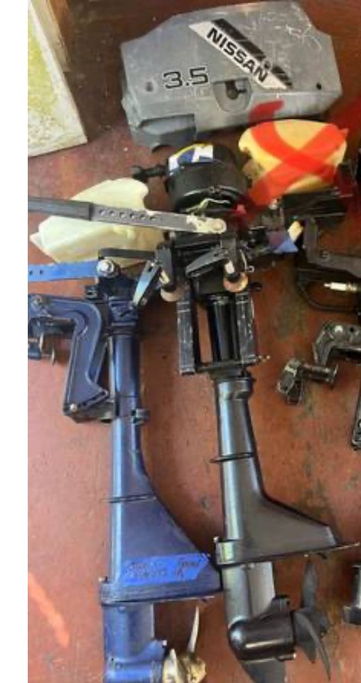 3.5hp Tohatsu Outboard Motor Project Parts