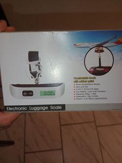 Luggage scale
