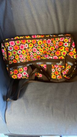 LeSportsac "Flower Power" Weekender Travel Bag