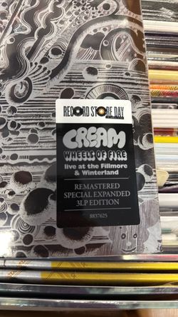 Cream “Wheels of Fire” 3 X LP Vinyl