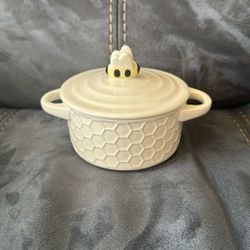 New Without Tags The Bake Shop By Masterclass Bee Small Dish With Lid Decoration