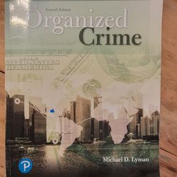 Organized Crime By Michael D. Lyman