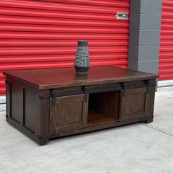 Firm Farmhouse Coffee Table