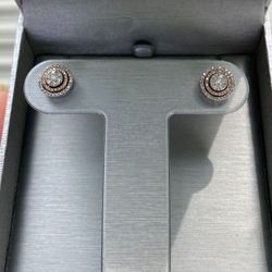 14k White Gold Diamond Earrings From Zales