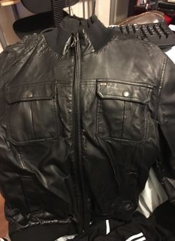 Obey Leather Jacket