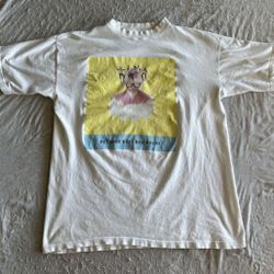 Vintage 1993 Very Pet Shop Boys Discovery Concert Tour Men’s White T-shirt Shirt British Synth-Pop Pop Duo Extra Large