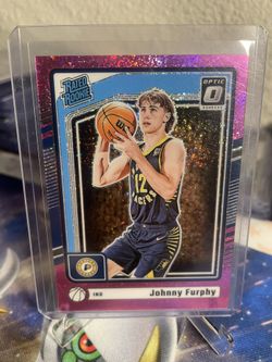 DONRUSS Optic Rated Rookie Johnny Furphy Pink Glitter  /275