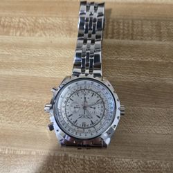jacari white dialed watch