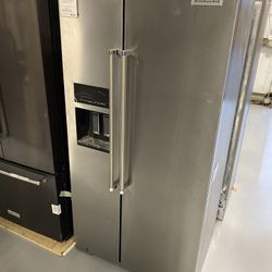 KitchenAid Stainless Steel 22.6 Cu. Ft. Side-by-Side Refrigerator 