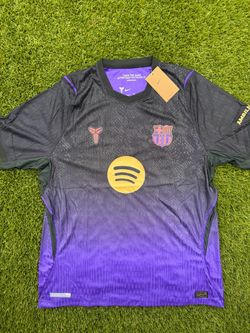 FC Barcelona x Kobe Bryant Soccer Jersey player edition