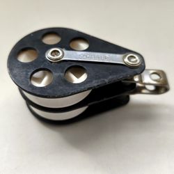 Schaefer Double Aluminum Block 2.0" Sheave Diameter 