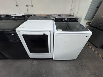 Samsung Top Load Washer and Dryer Set