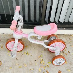 Toddler Girl Pink Bike 