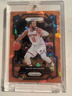 Jalen Brunson panini prizm 2023-2024 card