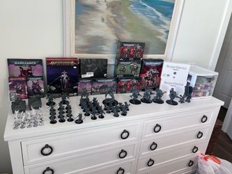 Huge Warhammer 40K lot. Over 5k points! 3k+ points emperors children. 2k points chaos knights and more.