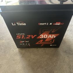 Li Time Lithium Battery 30AH