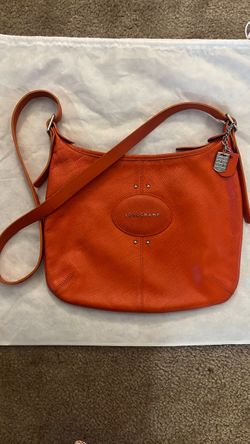 Longchamp Le Plaige Quadri Leather Hobo Crossbody Bag
