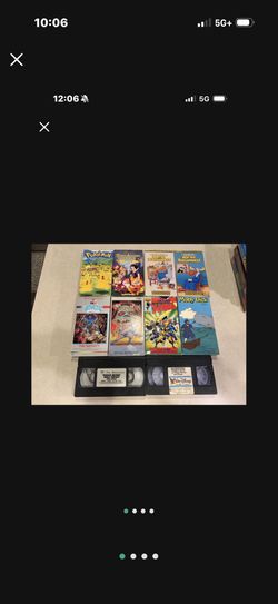 Set of 10 Assorted Children’s VHS Movies (Listed in Description)