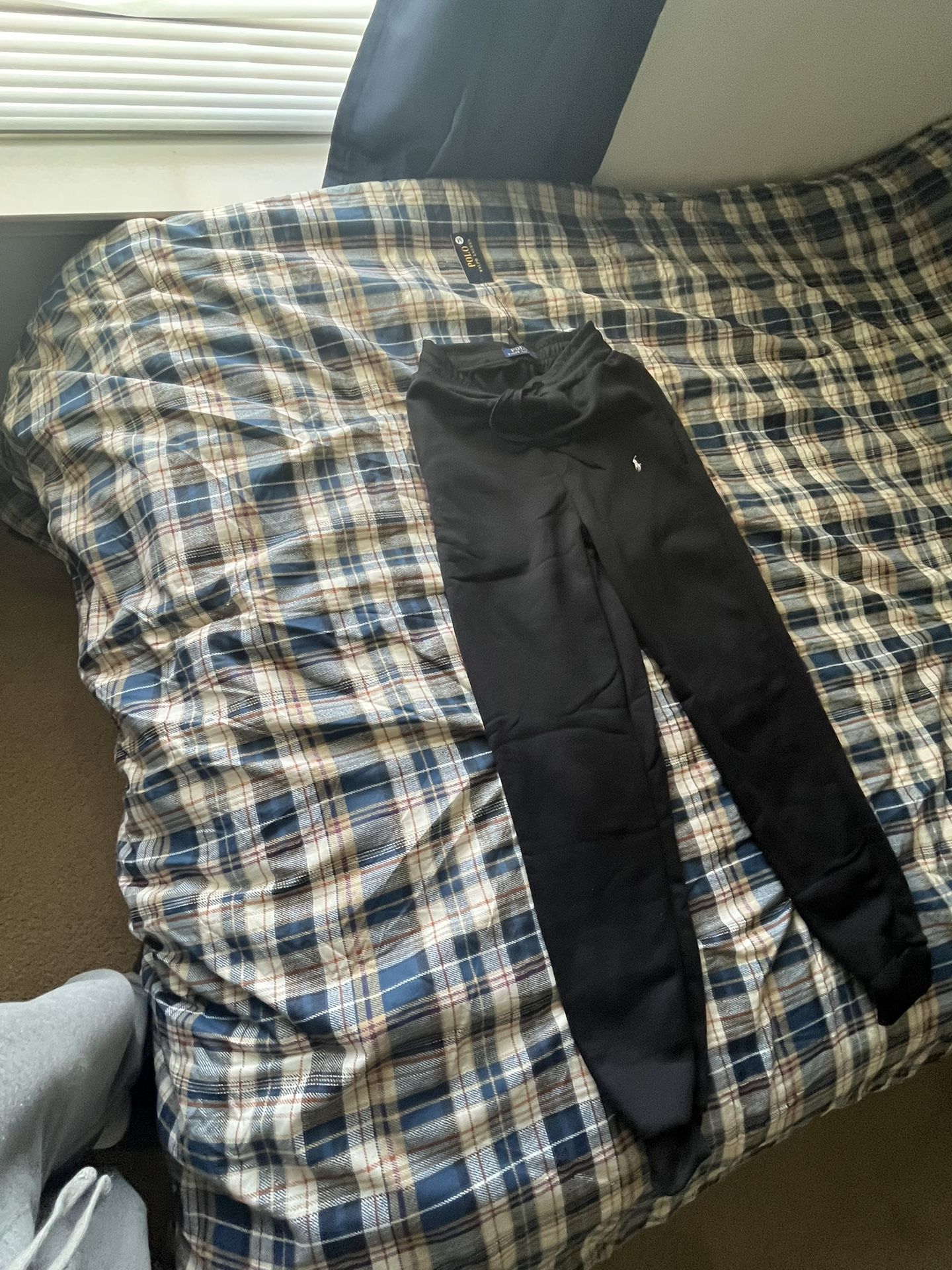 Double-knit Polo Jogger Pants