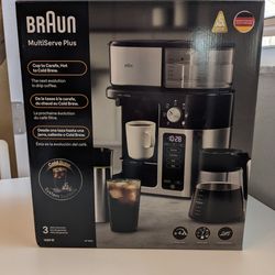 New Braun MultiServe Plus Coffee Maker Model KF9250