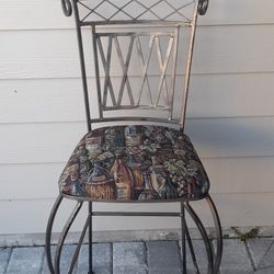 Metal Chairs/Stool