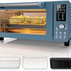 Nuwave Bravo Pro Convection Air Fryer Toaster Oven 10-in-1 Combo, 21 Quarts - NEW