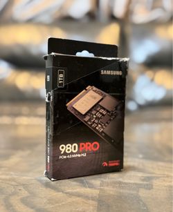 Samsung 980 PRO 1TB Gen 4 m.2 2280 NVMe 7K MB read for laptop desktop or compatible devices
