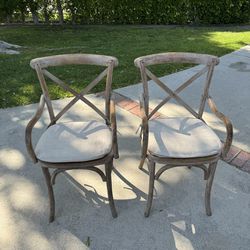Restoration Hardware Dining Chairs 