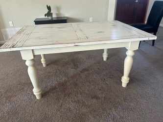 Solid oak dining table 64x42