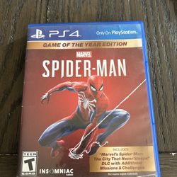 Spiderman PS4