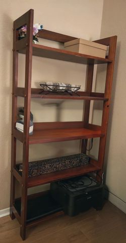 Book shelf, brown, 60x28" - $20