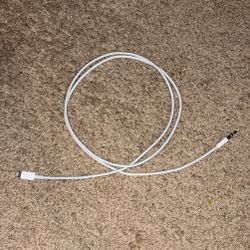 Lightning Aux Cord - iPhone White