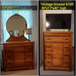 Vintage Dresser SET
