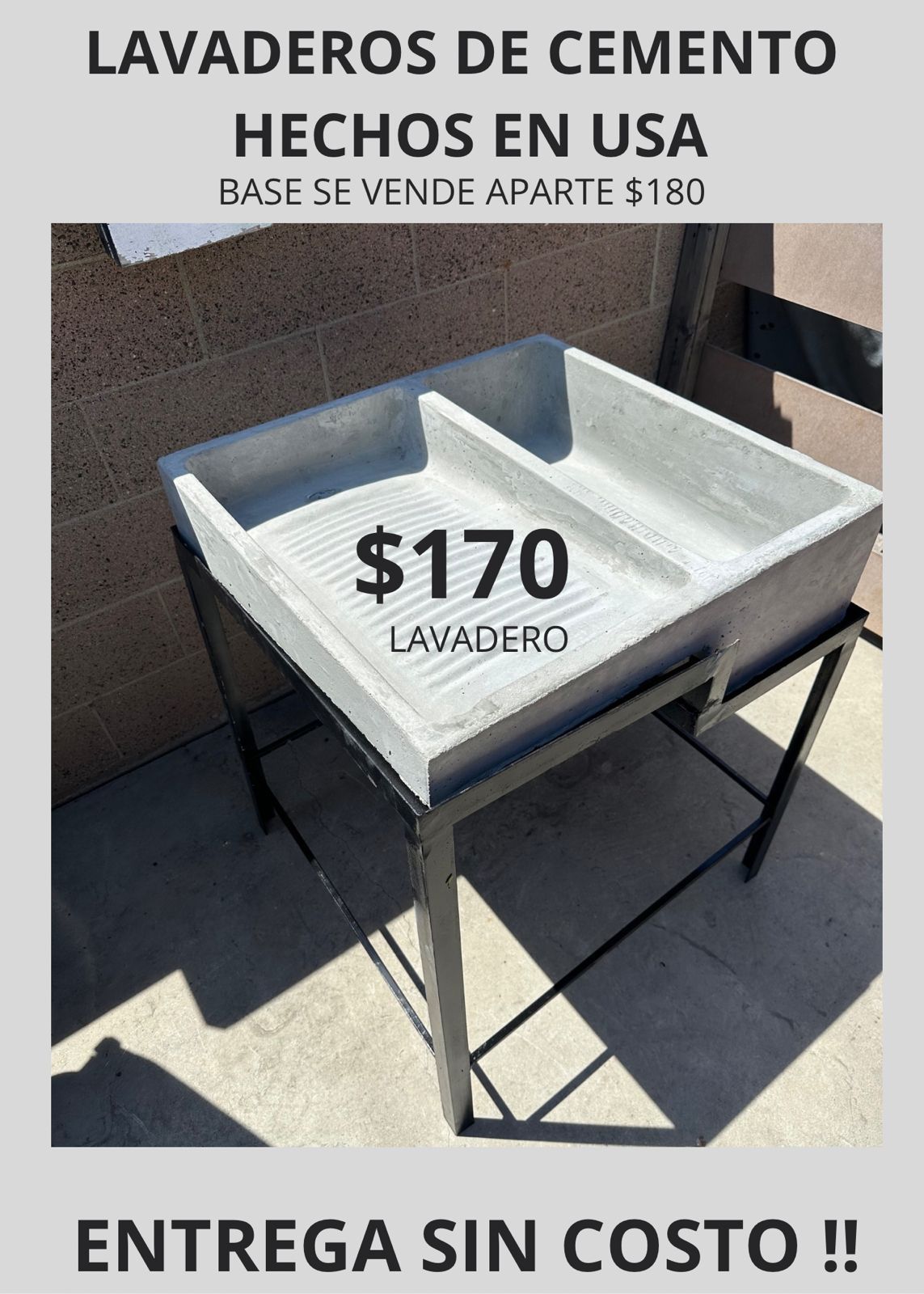 Lavaderos De Cemento Y Granito En Venta