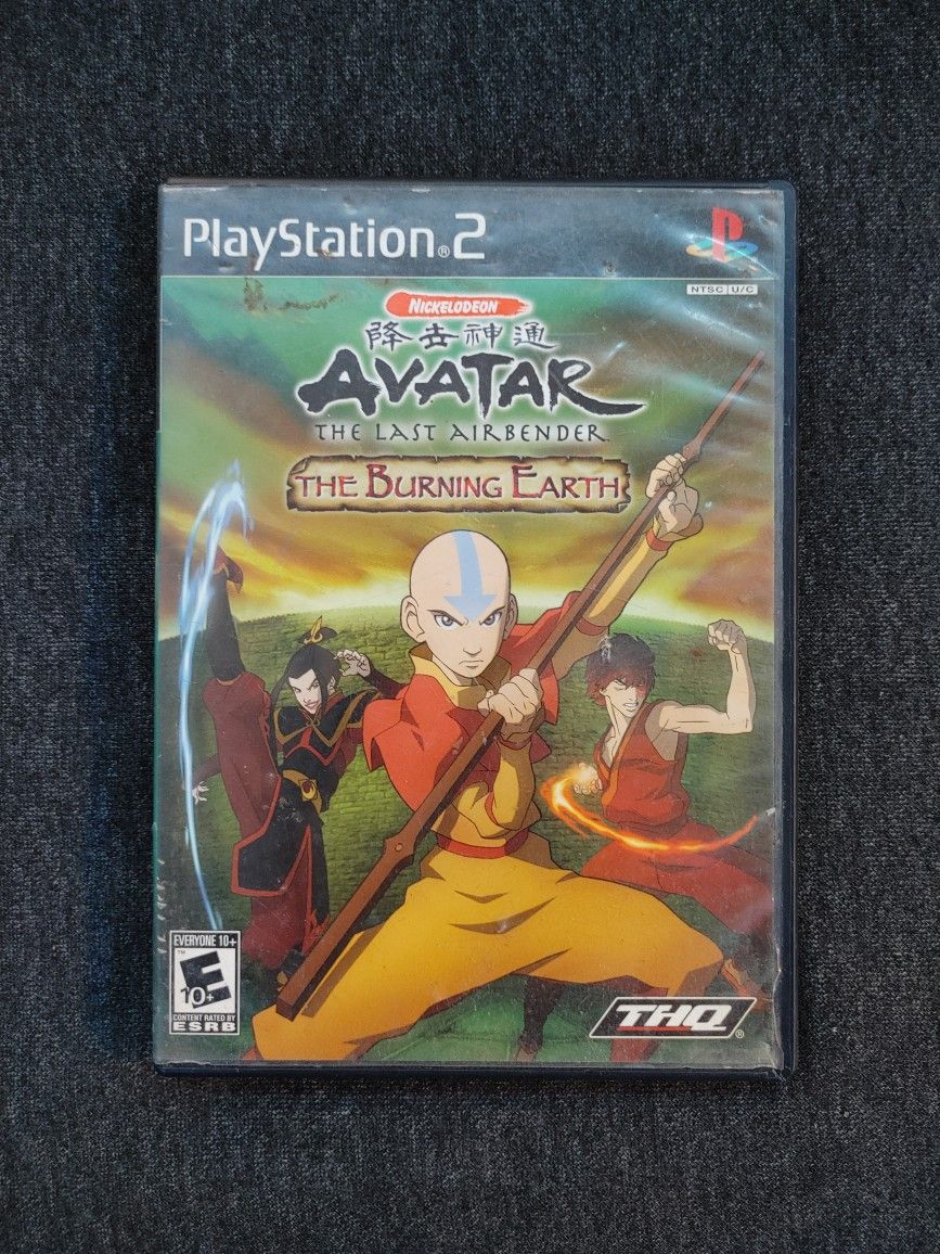 Avatar The Last Airbender The Brning Earth (PS2)