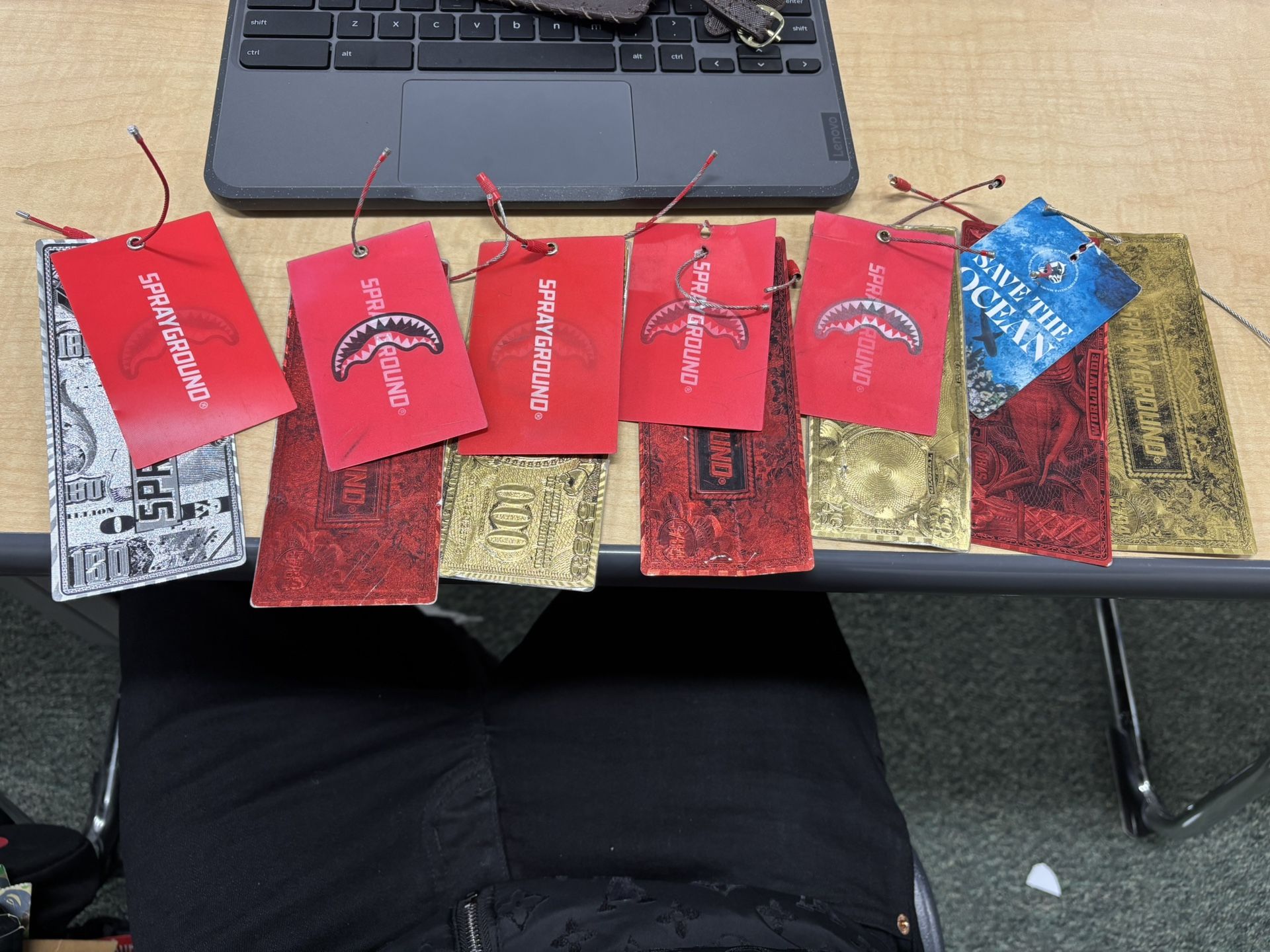 Sprayground Tags Lot