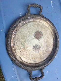 Maybe Sterling silver plate