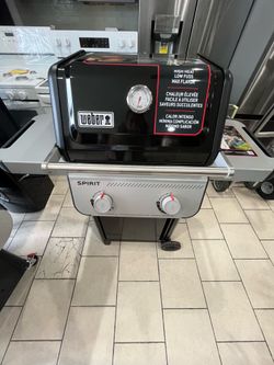 Weber Spirit  Gas Grill 2 Burners in Stainless Steel