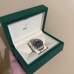 Luxury Men Automatic Stainless Steel Watch 