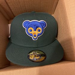 Cubs Cap From Hat Club - Green Eggs Sz7 1/4 NEW 
