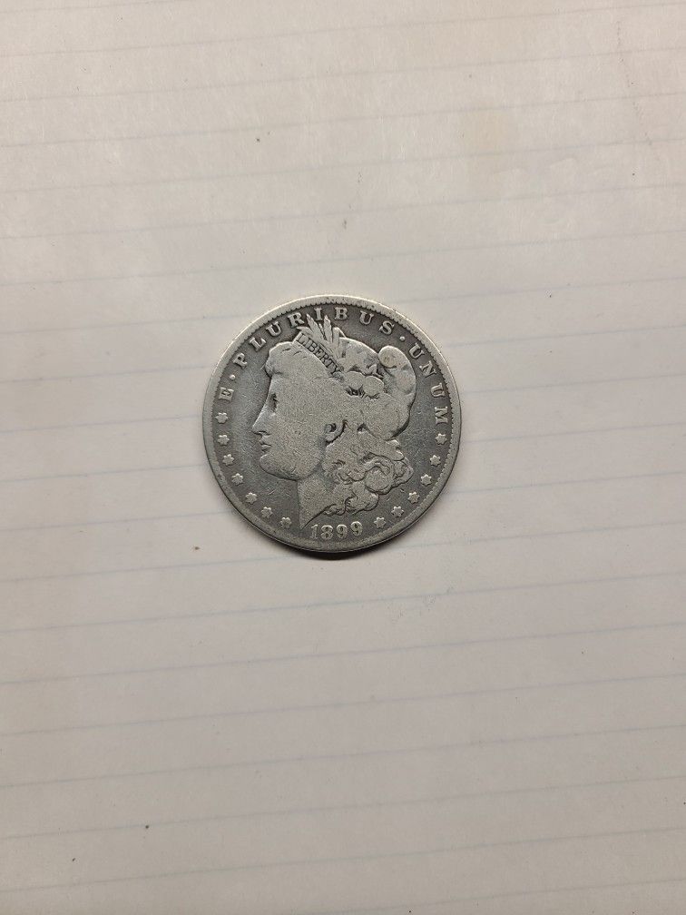 1899 O Morgan Silver Dollar